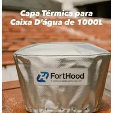 Capa Protetora Térmica De Polietileno Para Caixa D'Agua 1000L