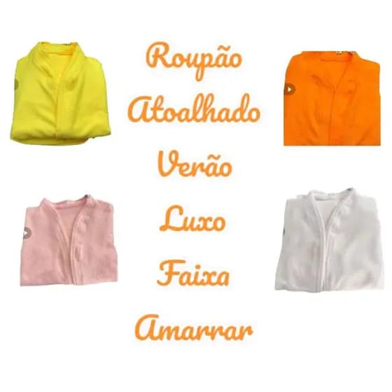 Roupão de Banho Plus Size XGG Atoalhado Unissex Adulto Extra