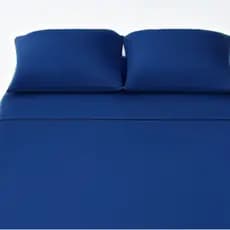 Jogo de Lençol de casal para cama box 3 peças varias cores Manu Micropercal 400 Fio Casal promoção