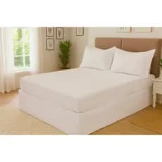 Protetor de colchão matelado e impermeável para cama de casal box padrão e cores promoção