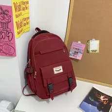CHIC ROSA Mochila Escolar Femenina De Costas Reforçada 128