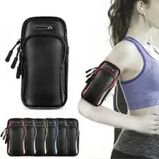 Suporte De Telefone Com Braçadeira Para Corrida Caminhada Esportes Academia