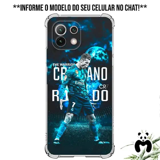 Capa Case Personalizada Futebol Time Jogador Portugal Cristiano Torcida Camisa 7 Ronaldo