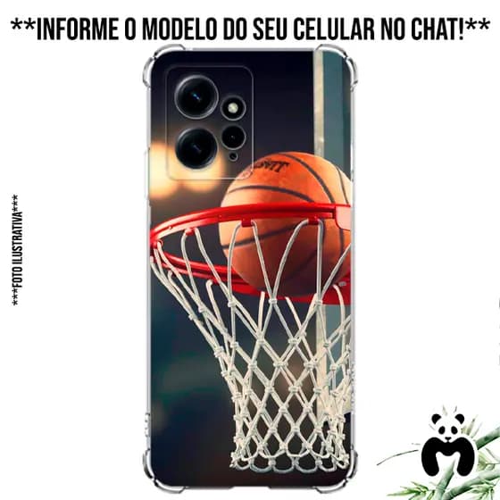 Capa Case Personalizada Celular Basquete Cesta Times Jogador Jogo Esporte Quadra Bola Armador Pivo