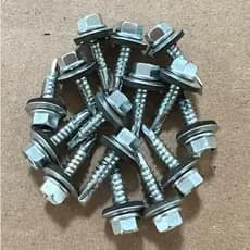 100 Parafusos Para Telha Autobrocante 12 X 7/8 Costura