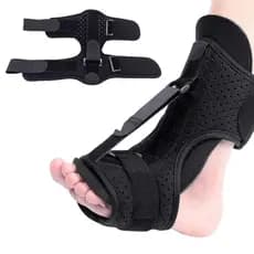 Órtese para Pé Caído e Tornozelo | Tala Tratamento Fascite Plantar Fisioterapia Esporão de Calcanhar