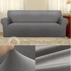 Capa de Sofá em Tecido de Malha para Sofá Retrátil e Reclinável, Chaise, L, 2 / 3 / 4 lugares