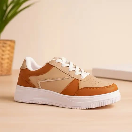 Tênis Feminino Casual Plataforma Leve