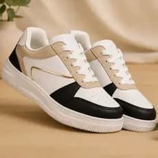 Tênis Feminino Branco Leve Confortável com Design Moderno Qualidade Máxima 34 ao 43
