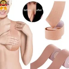 2,5*5cm Aumento mamário e modelação corporal Fita adesiva impermeável para o peito