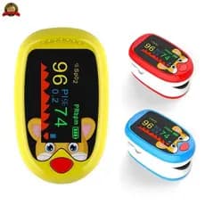 Oxímetro Recarregável De Pulso De Dedo Para Bebê Com Monitoramento De Saturação De Oxigênio No Sangue Digital Pediátrico