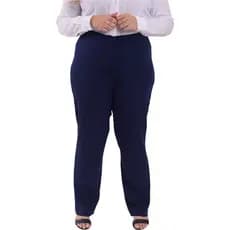 Calça elastano Plus Size Uniforme Feminino