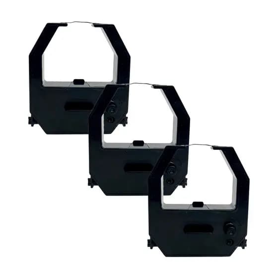 Kit 3 fitas de impressão para relógio de ponto cartográfico máquina manual digitar bater funcionário