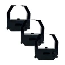 Kit 3 fitas de impressão para relógio de ponto cartográfico máquina manual digitar bater funcionário