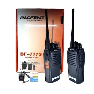 Kit 2 Radio Comunicador Baofeng 12km Walk Talk 16 Canais BF-777S