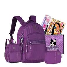 Kit Mochila Costas Tons Rebecca Bonbon Original Completo Volta Ás Aulas 2026