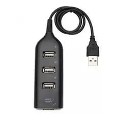 Hub Usb 4 portas 2.0 100 Mbps Transferência ley 11