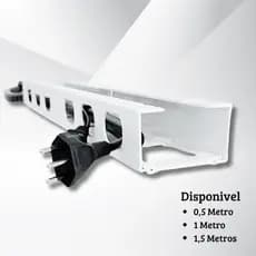 Organizador De Fios e Cabos Guia Esconde Fios Com Adesivo Dupla Face Envio Rápido
