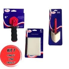 Pad Pintura De Cantos E Acabamentos Parede Teto E Drywall Pincéis Compel