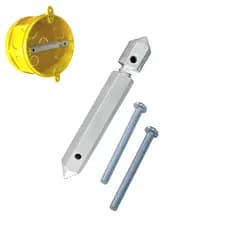 Reparo De Caixinha Redonda Teto Ventilador Luminaria Lustre Envio Rápido 4x2 4x4