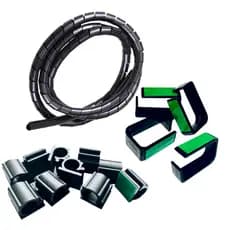 Organizadores Fios e Cabos Kit 15 Itens Completo Envio Rápido