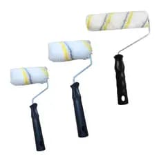 Kit 3 Rolos de Lã 9cm Para Pintura Acabamento Profissional Paredes e Tetos