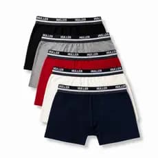 Kit 5 Cuecas Infantil Juvenil Boxer  Algodão Box Cotton