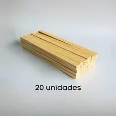 Kit 20 Ripinha Pinus Aparelhada 49x3x2 Sarrafo Ripa Madeira Artesanato DIY