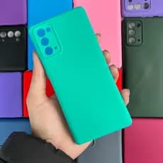 Capinha Para Samsung Note 20 / Capa Case Silicone Aveludada Colorida Forrada (CF26)