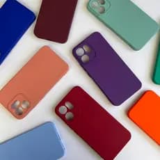Capinha Para Oppo Reno 14F (5G) / Capa Case Silicone Aveludada Colorida Forrada (CF26)