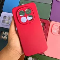 Capinha Para Xiaomi Redmi Note 15 Pro Plus 5G / Capa Case Silicone Aveludada Colorida Forrada (CF26)