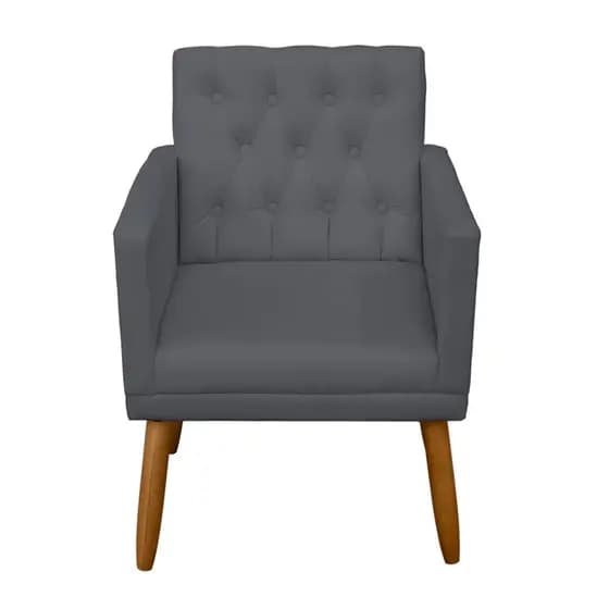 Poltrona para Sala de espera Capitone Cadeira Decorativa Estofada Sala de estar Escritório