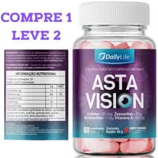 Asta Vision Suplemento Alimentar em Comprimidos Mastigáveis | DailyLife