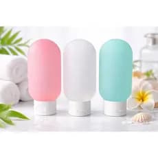 Kit Viagem 3 Frascos Plásticos 60 ml