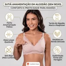 Sutia Mae Com Base Amamentacao Nayane