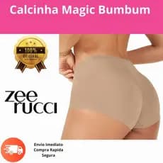 Calcinha Magic Bumbum  Realce Natural das Curvas Bumbum Up