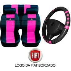 capa banco carro volante kit completo Fiat  UNO NOVO