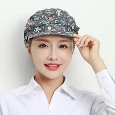 Chapéu feminino boné Baotou boné de trabalho chapéu de sol