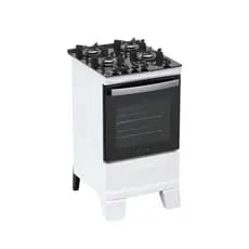 Fogão 4 Bocas Atlas Agile Up com Mesa de Vidro A Gás Bivolt