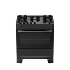 Fogão Atlas 5 Bocas Atenas Glass com  Mesa de Vidro Bivolt