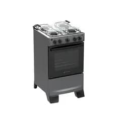 Fogão 4 Bocas Atlas Mônaco Plus Mesa de Inox Bivolt
