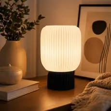 Luminária Lumiglow luminária de Mesa Decorativa para Quarto Sala de Estar e Escritório Bivolt Moderna