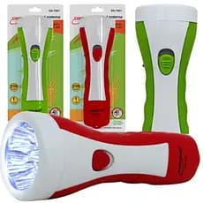 KIT COM 2 - 4 - 6 UNIDADES - LANTERNA RECARREGAVEL DE LED PORTÁTIL - 250mAh - 1 LED