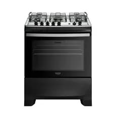 Fogão 5 Bocas Dako Supreme Mesa de Inox e Timer Bivolt