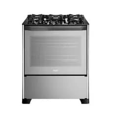 Fogão 5 Bocas Dako Magister Style Mesa de Vidro Bivolt