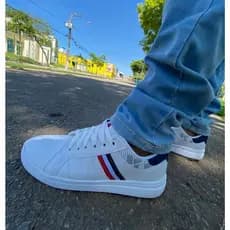 Tenis Sapatenis Masculino Branco Original Lançamento Tenis Masculino Adulto Casual SM 14