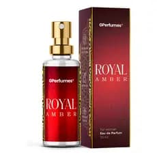 Perfume Árabe Mini Royal Amber Gperfumes 15ml Original