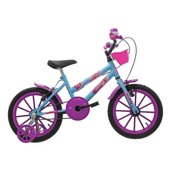 Bicicleta Bike Infantil Aro 16 Ultra Bikes Kids Feminina Feminino Menina Tamanho Aro 16 Polegadas