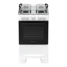Fogão 4 Bocas à Gás Atlas Coliseum Plus com Mesa de Inox Branco