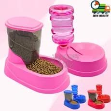 Kit Comedouro e Bebedouro Automático para Cachorro Cães e Gatos Anti Formiga Promoção Envio Imediato